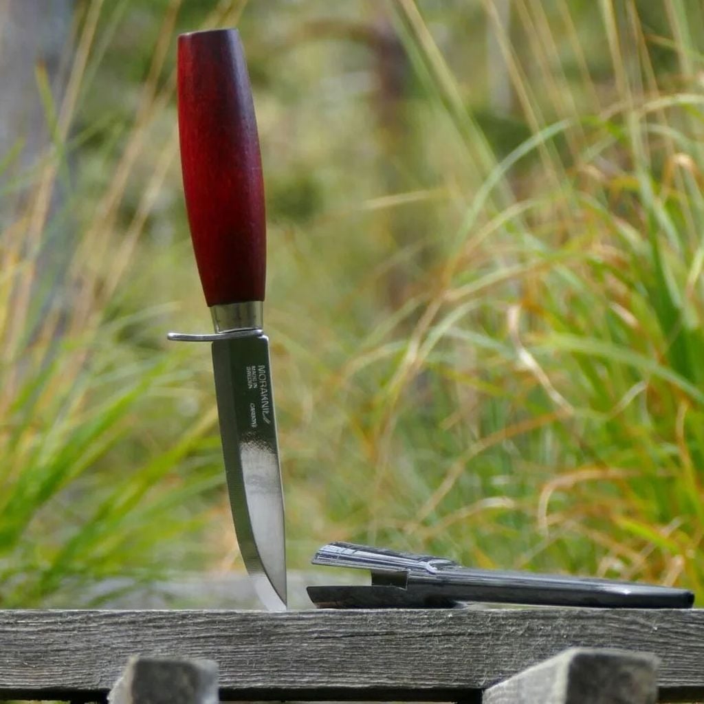 Dao Morakniv® Classic No.2F (Finger Guard) - Carbon Steel