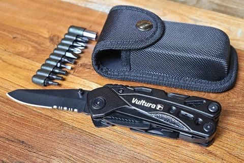 Dụng cụ đa năng sinh tồn 17 chức năng kèm đánh lửa Vultura VTR-MT2401