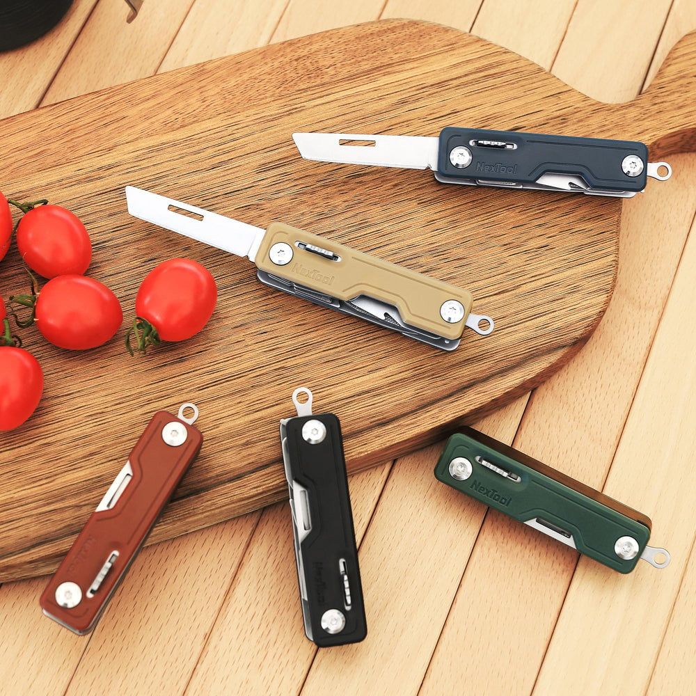 Nextool Multi Functional Knife dao xếp móc khóa bỏ túi 12 chức năng, ốp ABS