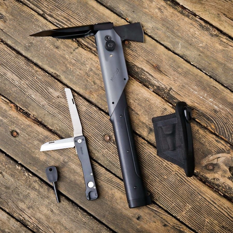 Nextool Thunder Shovel 2.0 xẻng, cuốc, rìu sinh tồn đa năng xếp gọn