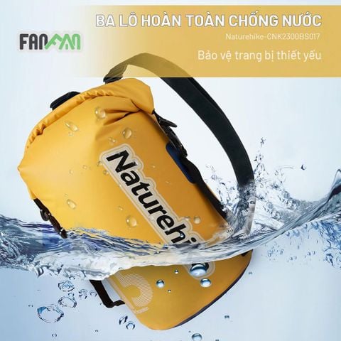 Ba lô túi khô dã ngoại Naturehike CNK2300BS017