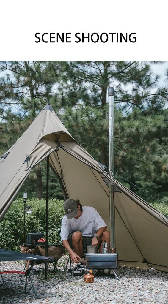 Naturehike CNK2300ZP025 Lều Pyramid 2 người với 2 lớp độc lập