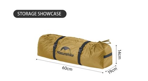 Naturehike CNK2300ZP025 Lều Pyramid 2 người với 2 lớp độc lập