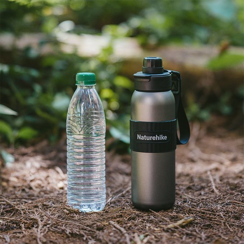 Naturehike CNK2550CF016 Bình giữ nhiệt Titan thể thao 600ml
