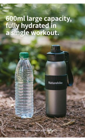 Naturehike CNK2550CF016 Bình giữ nhiệt Titan thể thao 600ml
