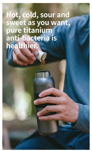 Naturehike CNK2550CF016 Bình giữ nhiệt Titan thể thao 600ml