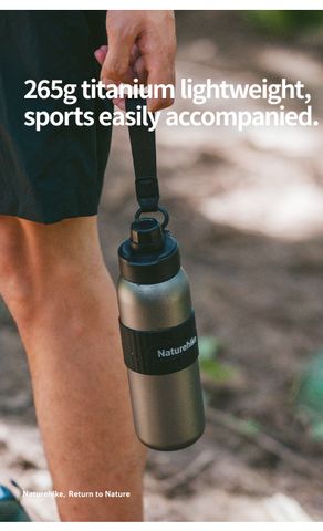 Naturehike CNK2550CF016 Bình giữ nhiệt Titan thể thao 600ml