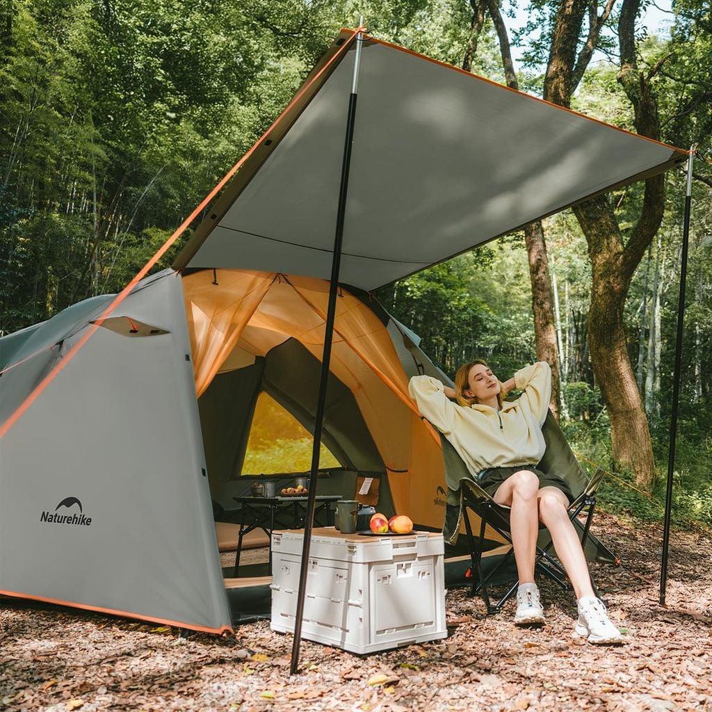Naturehike CNK2550WS018 Kota Cloud Lều Camping gia đình 6 người