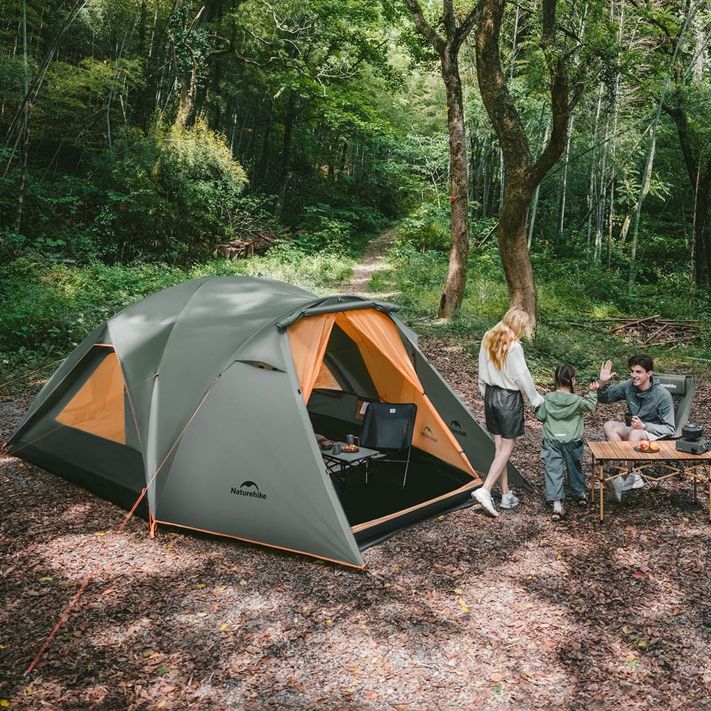 Naturehike CNK2550WS018 Kota Cloud Lều Camping gia đình 6 người