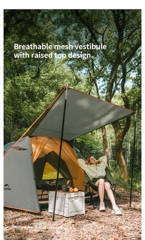 Naturehike CNK2550WS018 Kota Cloud Lều Camping gia đình 6 người