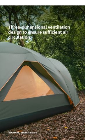 Naturehike CNK2550WS018 Kota Cloud Lều Camping gia đình 6 người