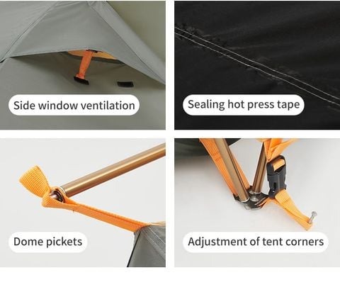 Naturehike CNK2550WS018 Kota Cloud Lều Camping gia đình 6 người