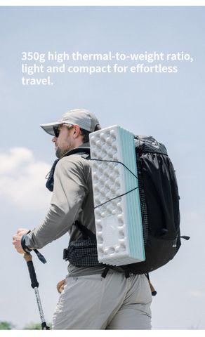 Naturehike CNK2650WS036 Tấm lót ngủ cách nhiệt/ẩm xếp gọn dạng vỉ trứng R2.4