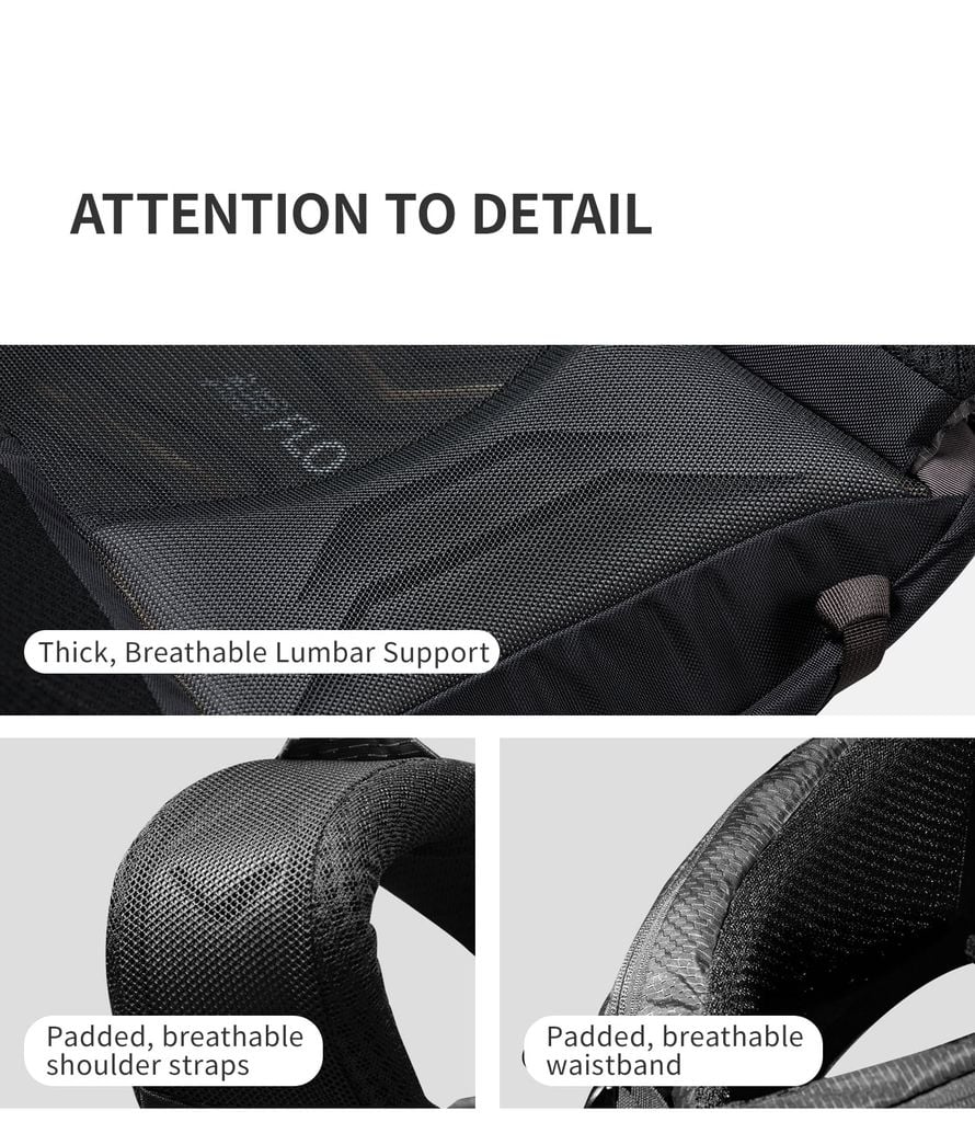 Naturehike CNK2650XB017 Seek-Wind Pro ba lô leo núi cao cấp điều chỉnh size lưng