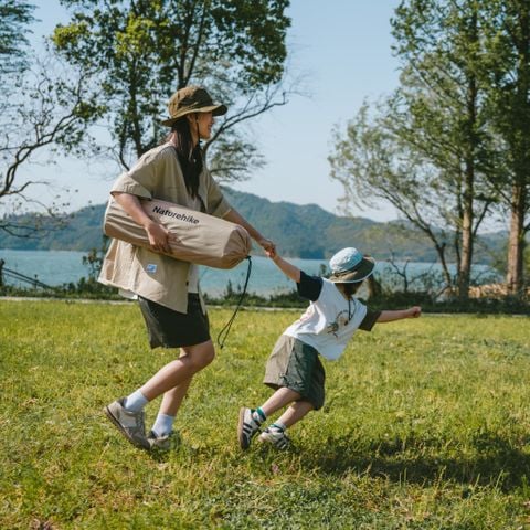 Nệm dã ngoại bơm hơi tự phồng 1-2 người Naturehike CNK2550WS025