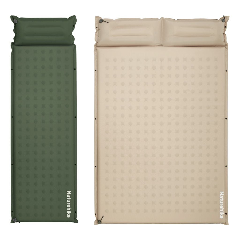 Nệm dã ngoại bơm hơi tự phồng 1-2 người Naturehike CNK2550WS025