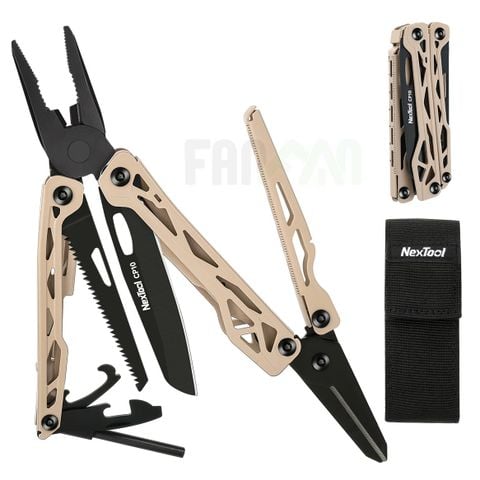 Nextool CP10 dụng cụ đa năng cho camping & sinh tồn 12 chức năng
