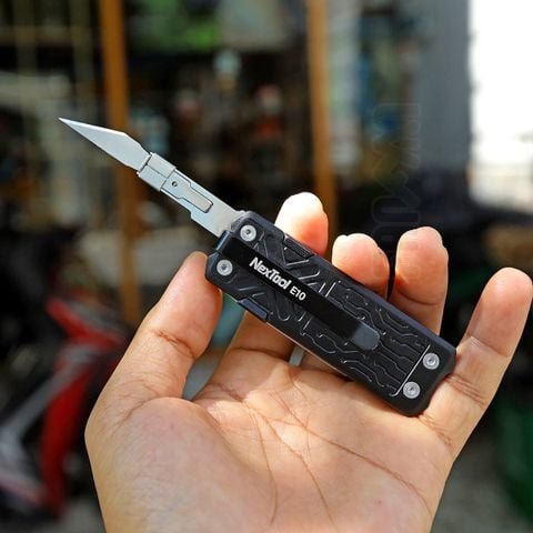 Nextool E10 (E1 upgraded) dụng cụ dao xếp EDC đa năng 11 chức năng