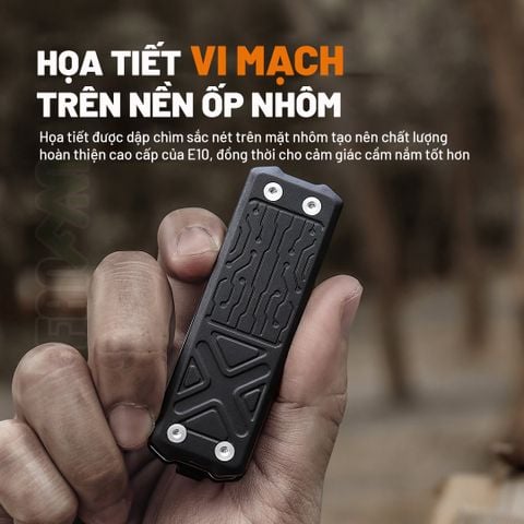 Nextool E10 (E1 upgraded) dụng cụ dao xếp EDC đa năng 11 chức năng