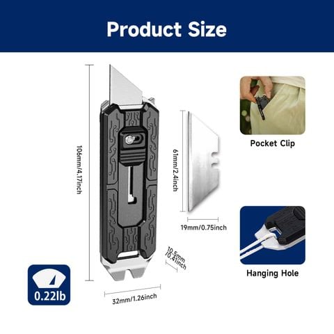 Nextool E20 Explorer dao rọc cáp, khui thùng EDC 9 chức năng