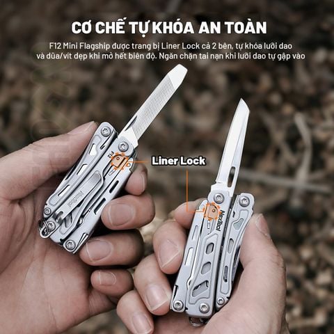 Nextool F12 Mini Flagship dụng cụ EDC đa năng móc khóa bỏ túi siêu nhỏ gọn