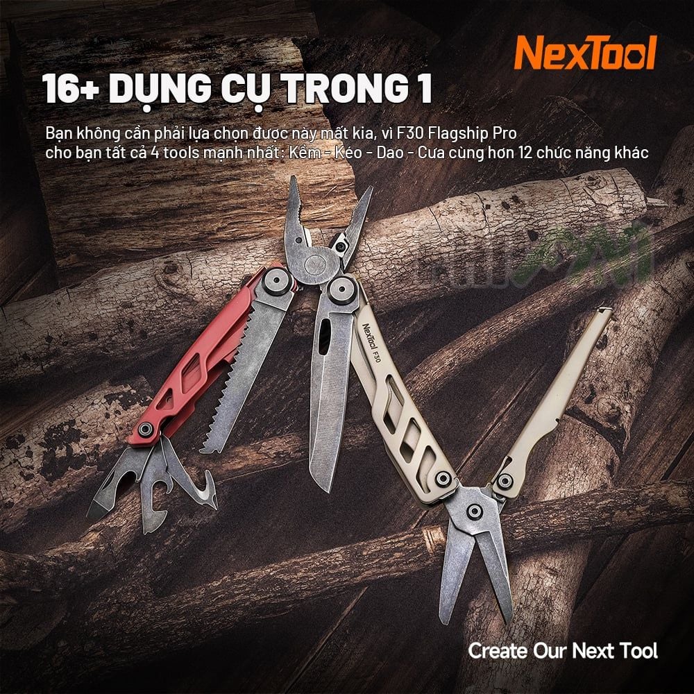 Nextool Flagship Pro/F30/Max dụng cụ đa năng hạng nặng 16 tools