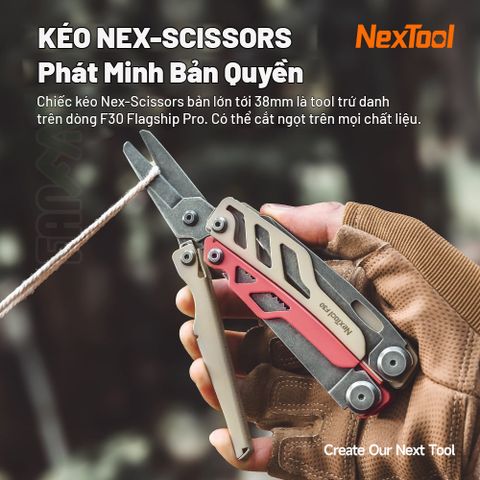 Nextool Flagship Pro/F30/Max dụng cụ đa năng hạng nặng 16 tools