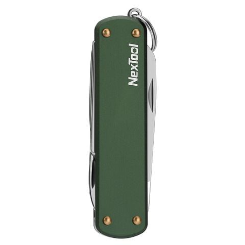 Nextool Mini Pocket Knife dao xếp đa năng bỏ túi móc khóa 4 chức năng, ốp nhôm
