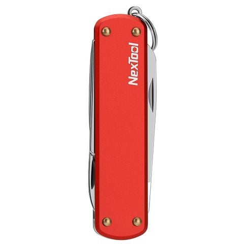 Nextool Mini Pocket Knife dao xếp đa năng bỏ túi móc khóa 4 chức năng, ốp nhôm
