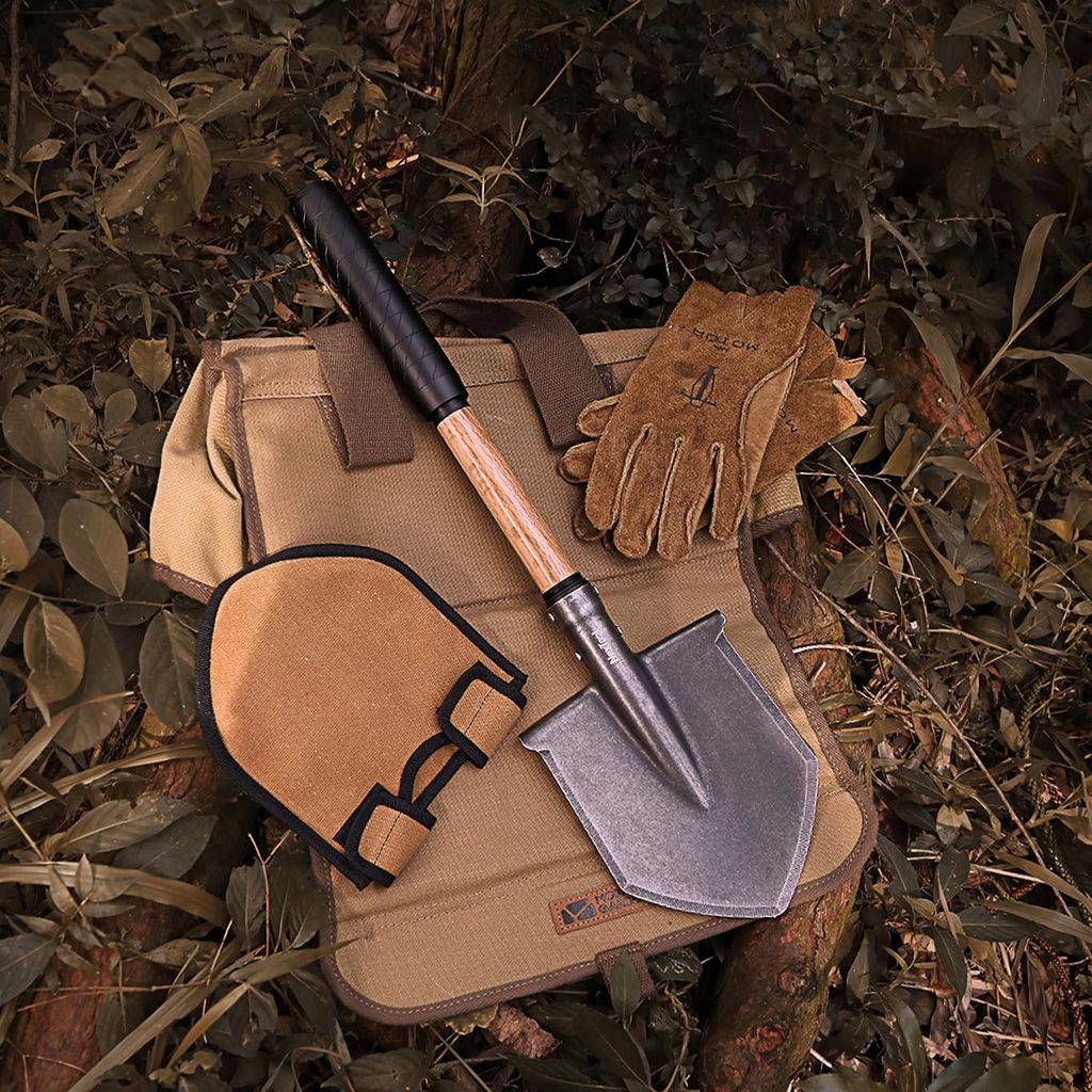 Nextool Retractable Shovel NE20396 xẻng Camping rút gọn cán gỗ