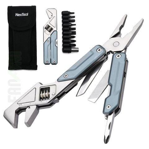 Nextool W20 Walker cờ lê mỏ lết xếp gọn kiêm kềm, dao, 8 chức năng