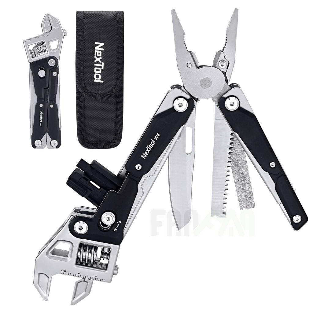 Nextool W40 Walker Cờ Lê mỏ lết Ratchet kiêm kềm, dao, 13 chức năng
