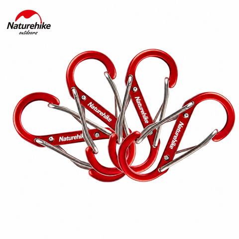 Móc carabiner hình chữ S Naturehike NH20GS004