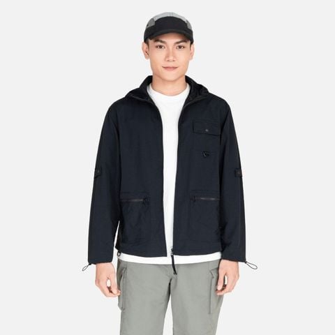Áo Khoác Đa Năng Có Mũ Vải Taslan - OCJM24002