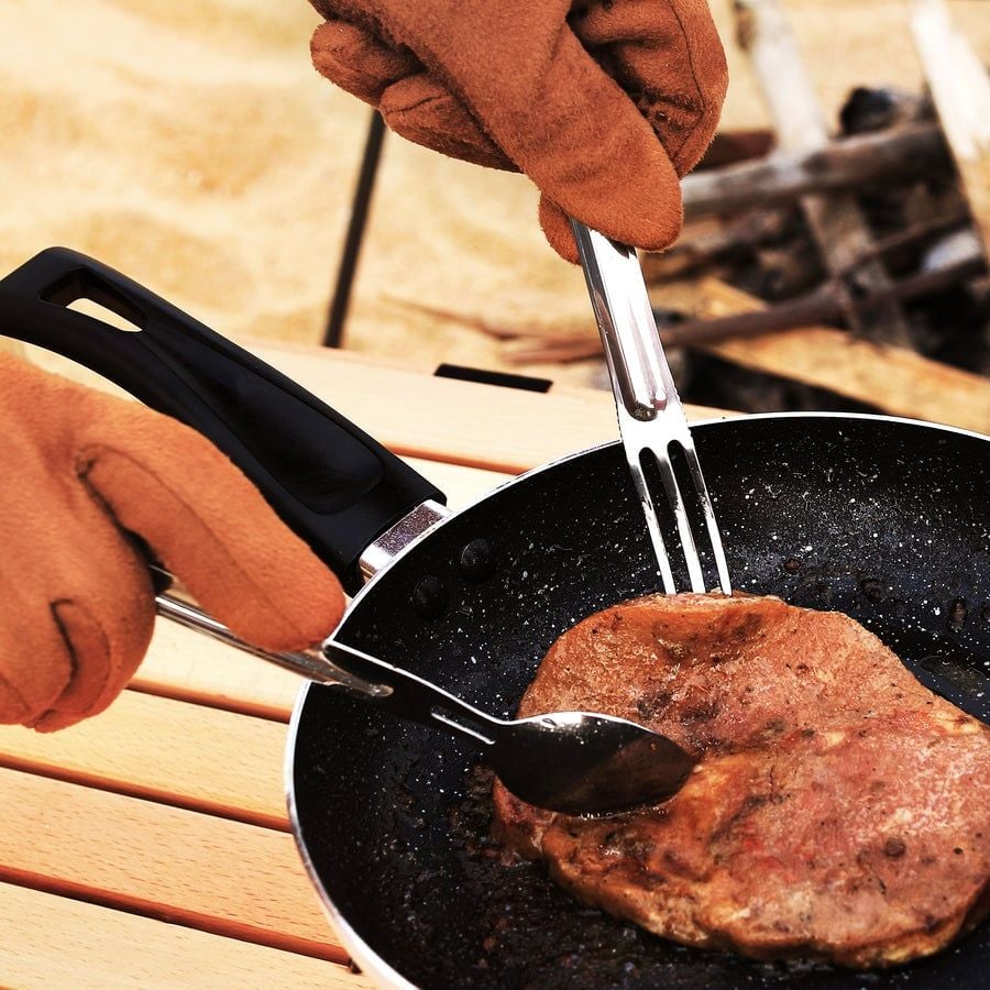 Nextool Tableware set bộ muỗng & nĩa dã ngoại xếp lồng vào nhau