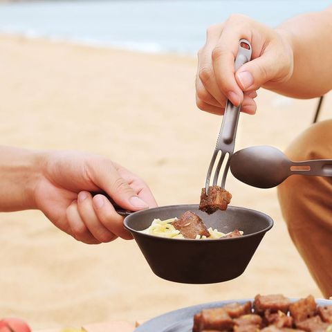 Nextool Tableware set bộ muỗng & nĩa dã ngoại xếp lồng vào nhau