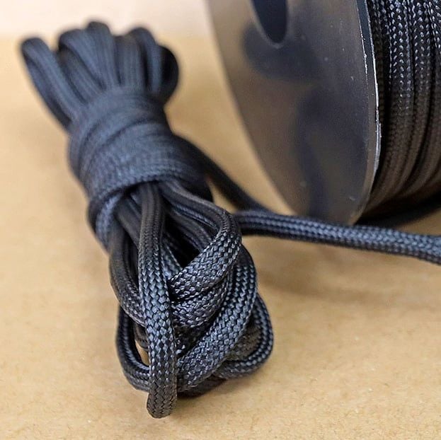 Cuộn 50m dây dù Paracord 550 sinh tồn 12 lõi kèm cước câu & bấc Vultura RO2601