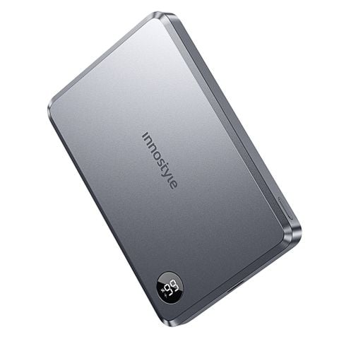 Pin sạc dự phòng Innostyle MagSlim 10,000mAh hỗ trợ sạc không dây