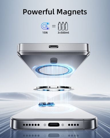 Pin sạc dự phòng Innostyle MagSlim 10,000mAh hỗ trợ sạc không dây