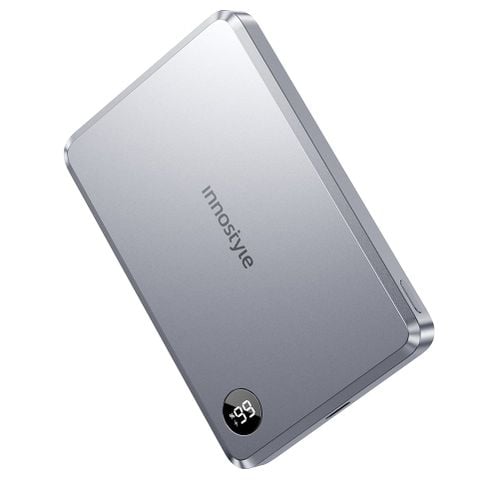 Pin sạc dự phòng Innostyle MagSlim 10,000mAh hỗ trợ sạc không dây