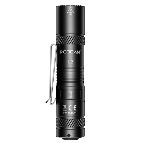 Pioocan L2 đèn pin EDC nhỏ gọn 750Lumens pin 14500 tương thích 1 viên AA