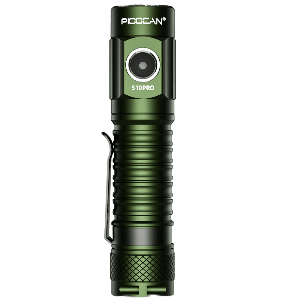 Pioocan S10Pro by Wuben Đèn pin dã ngoại siêu sáng 1800Lumens pin 18650