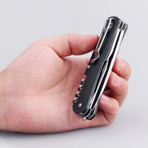 Ruike LD21 Dao xếp bỏ túi đa năng có khóa lưỡi