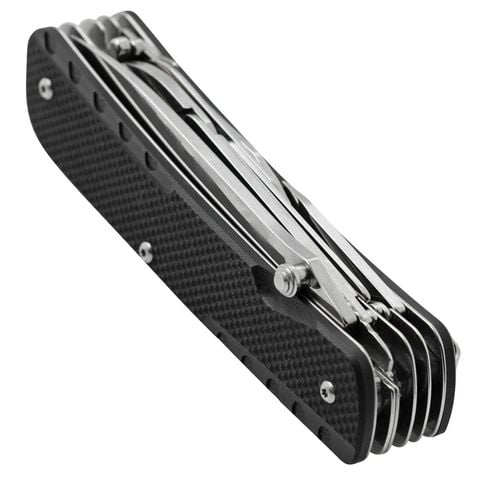 Ruike LD41 Dao xếp kèm Kềm-Kéo 22 chức năng có khóa lưỡi