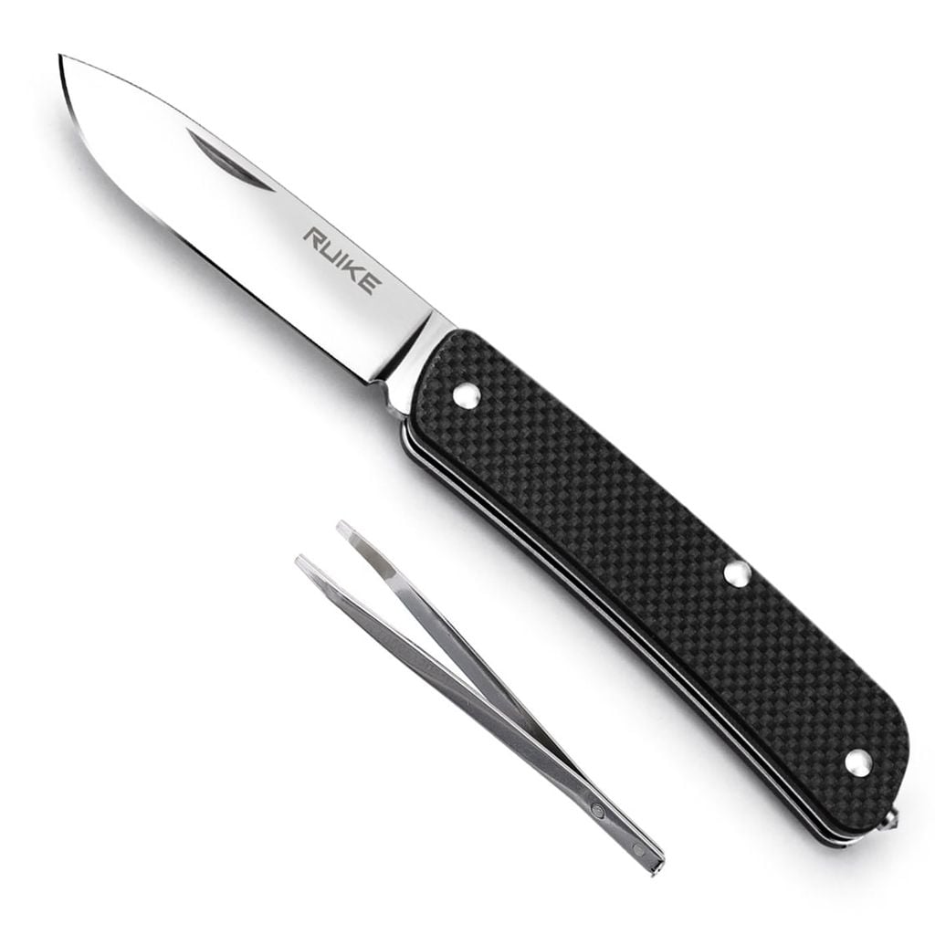 Ruike M11 dao xếp bỏ túi kèm nhíp và đầu phá kính