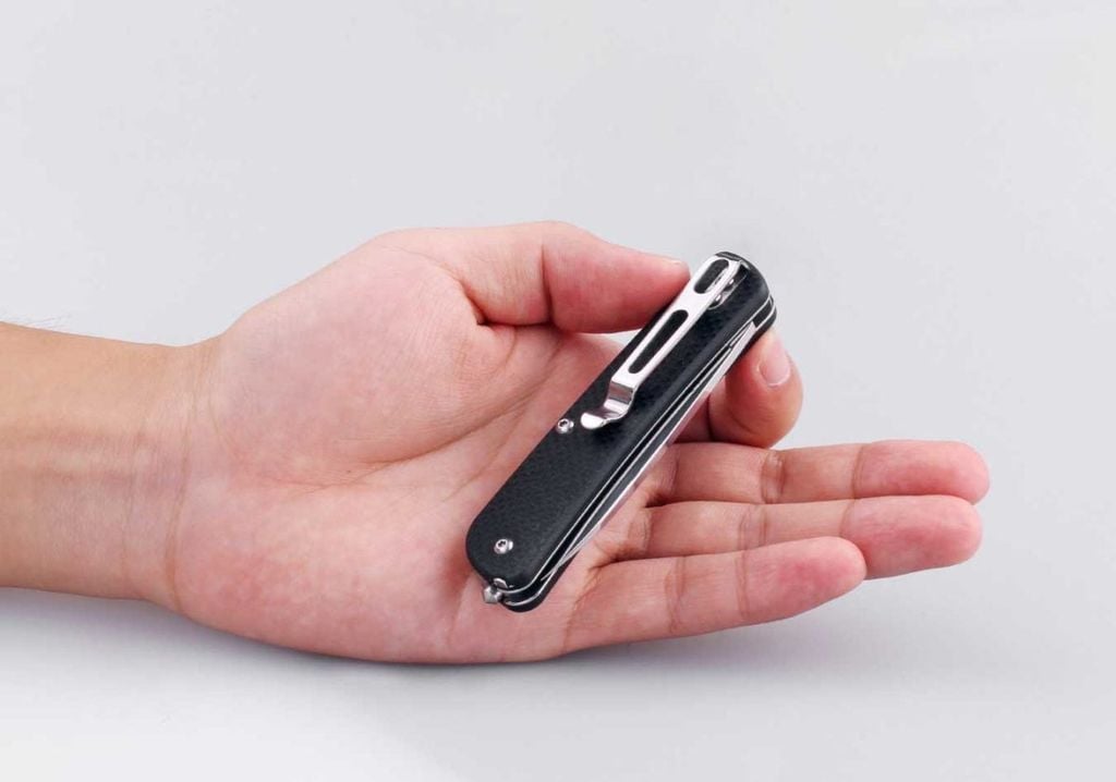 Ruike M11 dao xếp bỏ túi kèm nhíp và đầu phá kính