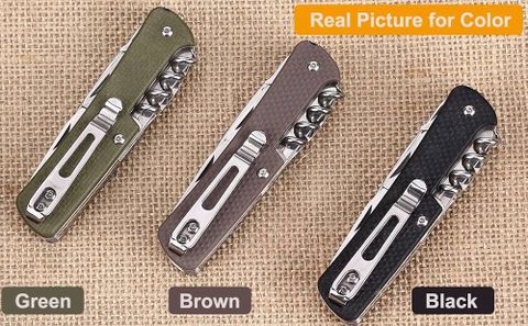 Ruike M31 Dao xếp kèm kéo 15 chức năng bỏ túi