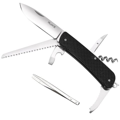 Ruike M32 Dao xếp kèm cưa 15 chức năng bỏ túi