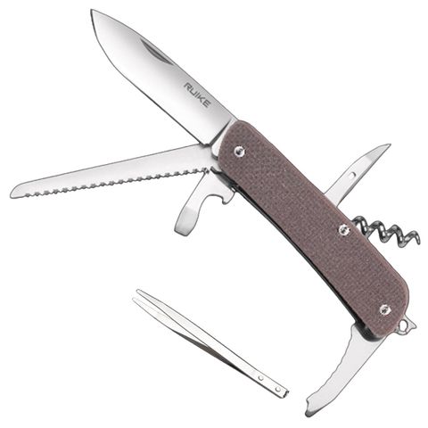 Ruike M32 Dao xếp kèm cưa 15 chức năng bỏ túi