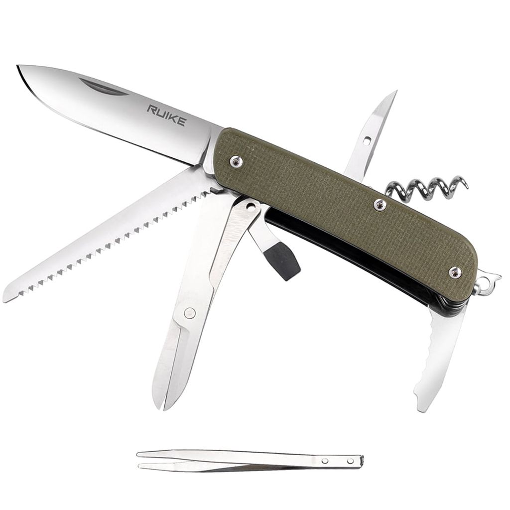 Ruike M42 Dao xếp kèm cưa-kéo 16 chức năng bỏ túi
